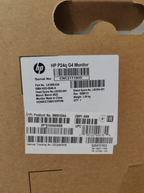 HP P24q G4 60,5 cm (23,8 Zoll) QHD-Monitor