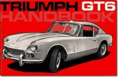 Triumph Owners' Handbook: Gt6 (Paperback)