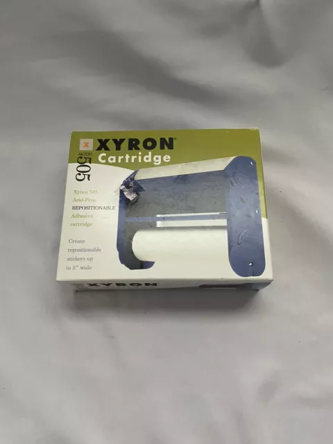 XYRON 505 Replacement Adhesive Cartridge New Open Box Acid-Free Repositionable