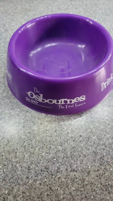 Vintage "The Osbournes The First Season" Dog Bowl Nr