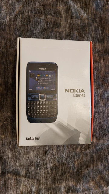 1986.Nokia E63-2 Very Rare - For Collectors - Unlocked + Box - Lifetimer 0