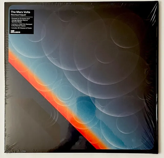 THE MARS VOLTA-Noctourniquet 2xLP Orange Marble Vinyl Me Please Limited 1000 EX