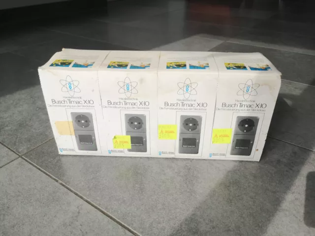 4 dimmer remoto Busch - Jaeger Timac X-10 2265 presa 6210-0-0041