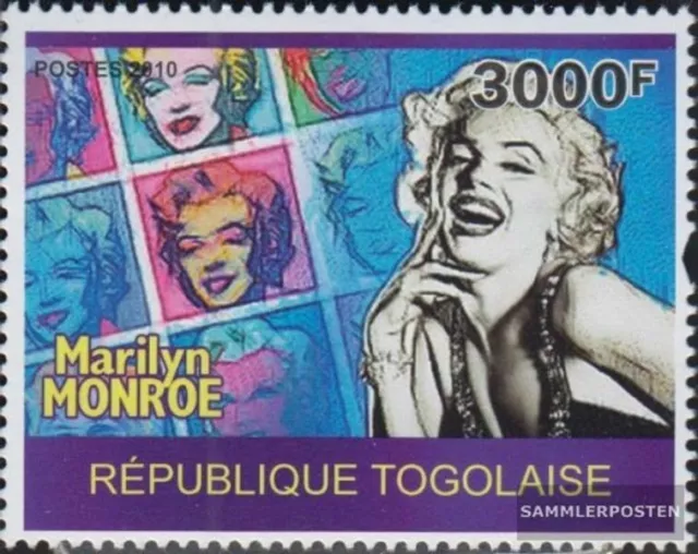 Togo 3533 (kompl.Ausg.) postfrisch 2010 Marilyn Monroe