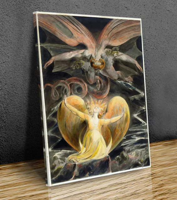 William Blake The Great Red Dragon print art or print only