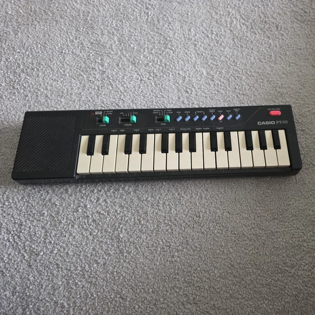 Pt 180 80s Casio Keyboard 1987 CASIO PT-10 Japan Keyboard