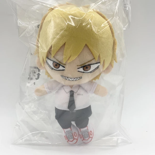BANDAI CHAINSAW MAN Chibi Plush Doll Denji Stuffed Toy 14cm 5.5in Devil
