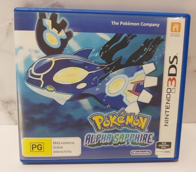 NINTENDO 3DS POKEMON Alpha Sapphire Game 50.00 PicClick AU