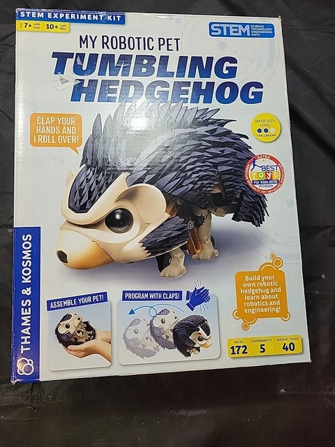 NEW Open Box Thames & Kosmos My Robotic Pet Tumbling Hedgehog STEM Building Kit