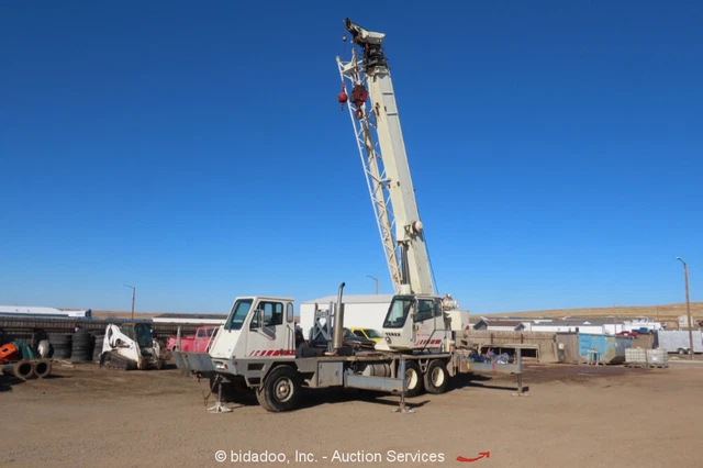 Terex 428 40 Ton Hydraulic Truck Crane Boom Jib Cab Cummins Diesel