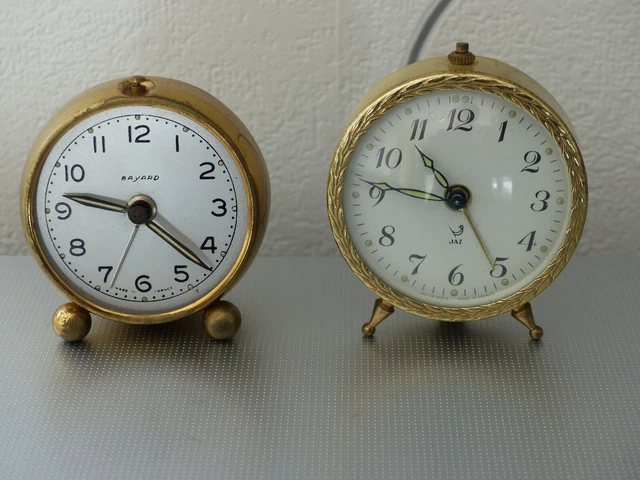 LOT DE 2 anciens abat-jours de lampe luminaire des années 1960/70 de 19