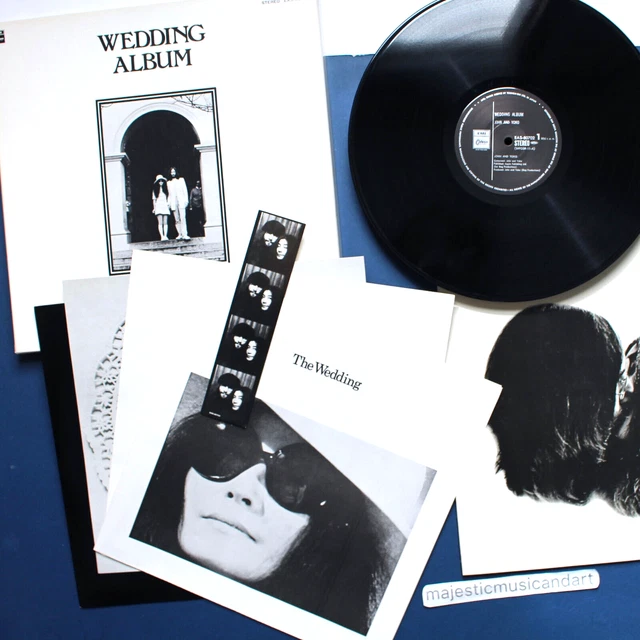 VINTAGE ODEON JOHN Lennon Wedding Album Yoko Ono Vinyl Lp Complete The