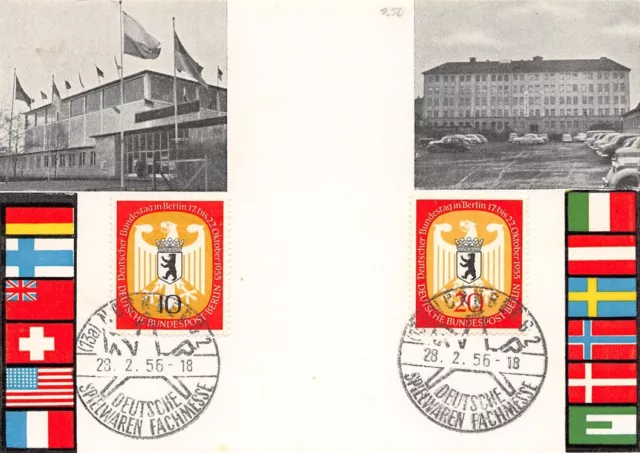 747297) Bund / Berlin Soka dt. Spielwaren Messe Nürnberg 1956