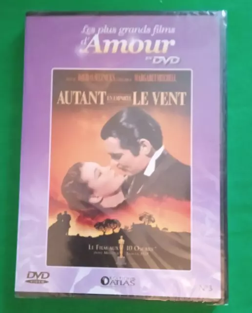 DVD : AUTANT EN EMPORTE LE VENT - VO VF - ( Clark Gable) neuf sous