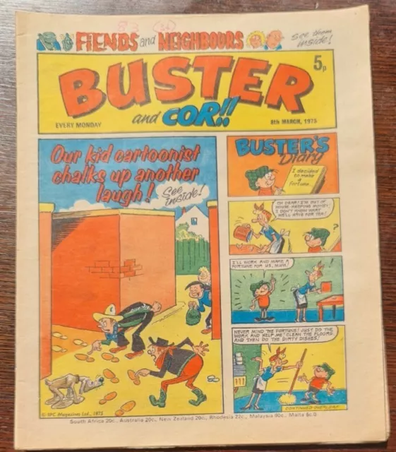 Buster and Cor!! Comic (1975) March 8th, Fair