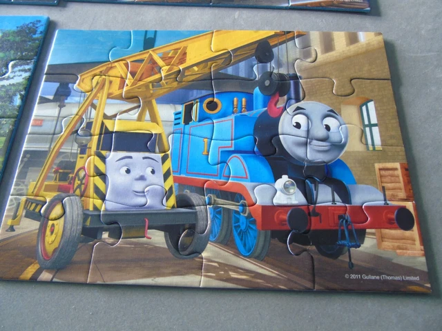 THOMAS THE TANK Engine 4 Puzzles In One Box £3.00 - PicClick UK