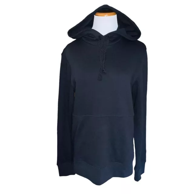 Club Monaco Pc Dye Hoodie Navy Blue Mens Size Small Sweatshirt Cotton Casual New