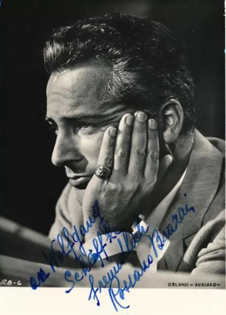 Rossano Brazzi  -  Original Autogramm autograph handsigniert  X59