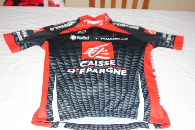 T-Shirt Cycliste Caravane Tour De France Caisse D'Épargne - Taille L - Occasion Très Bon État