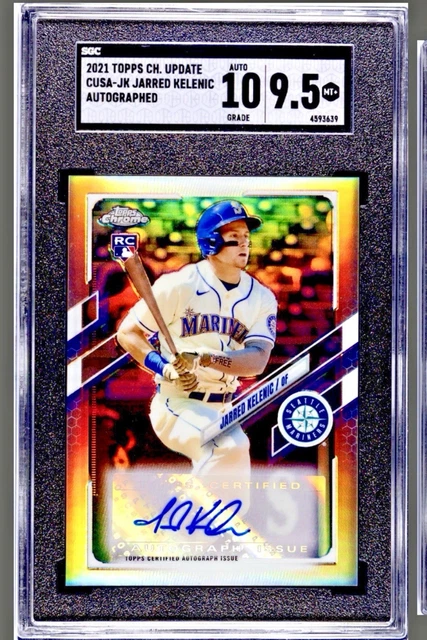 JARRED KELENIC TOPPS Update Series Purple Shimmer #US321