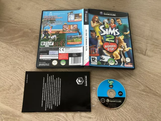 Les Sims 2 : Animaux & Cie Nintendo GC Gamecube Wii PAL FR VF