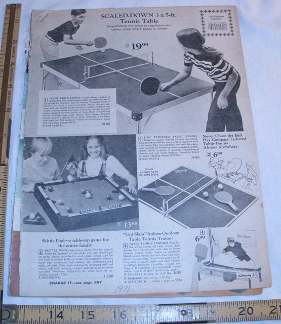 JC PENNEY 1971 Christmas Catalog Toy Section 24.99 PicClick