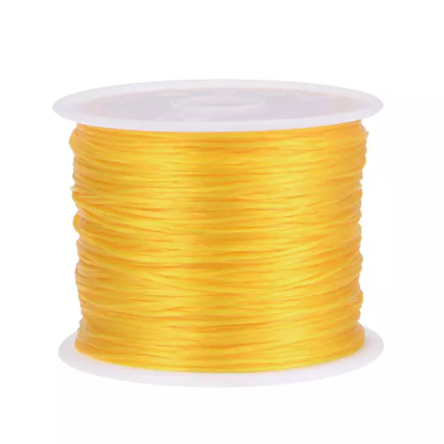 Elastic Cord DIY Making Stretchy String Thread Rope Craft Wire, Lemon Yellow