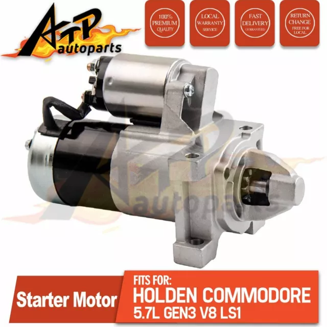 Starter Motor for Holden Commodore VT VX VY VZ VE V8 Gen3 LS1 5.7L Petrol 99-06