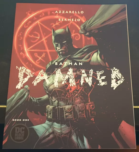 DC Comics Batman Damned #1 Variante Cover NM #DC0451 schwarzes Etikett