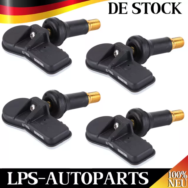 4x Reifendrucksensoren 9811536380 RDKS für 07-23 Peugeot 207 208 308 508 Partner