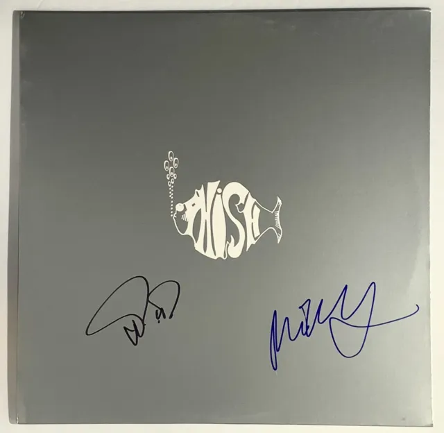 Phish signed White Album lp vinyl Trey Anastasio Mike Gordon beckett coa