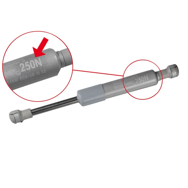 Gas Struts Heavy Duty Gedotec SPRING-MINI Gas Lift 80N 1 Piece Gas ...