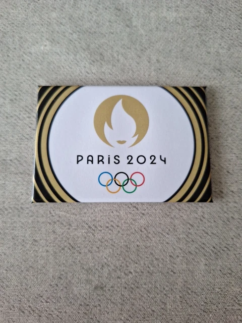 Lot De Blocs-notes Officiels Jeux Olympiques Paris 2024 - 7,4x10,5cm (160 Pages)
