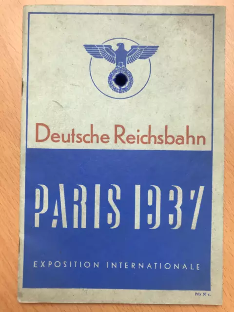 La Deutsche Reichsbahn à l'Exposition Internationale de Paris 1937