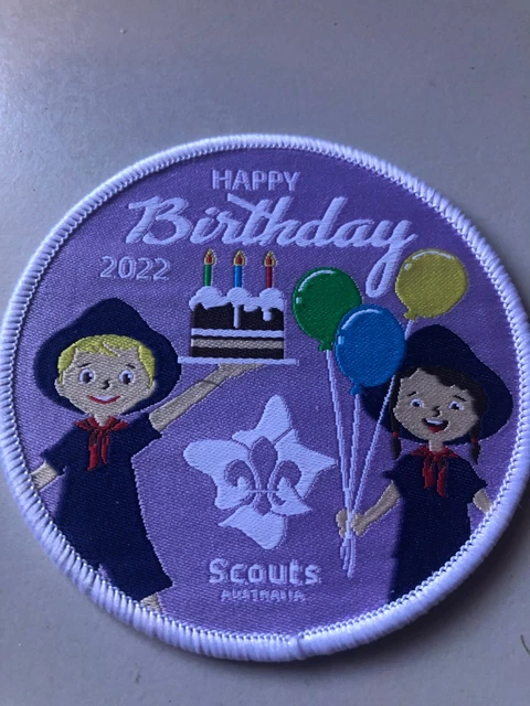GIRL GUIDES / Scouts Happy birthday 2022 EUR 2,11 - PicClick FR