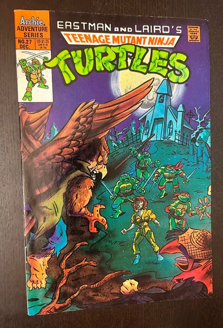 TEENAGE MUTANT NINJA TURTLES #27 (Archie Comics 1991) -- TMNT -- VF ...