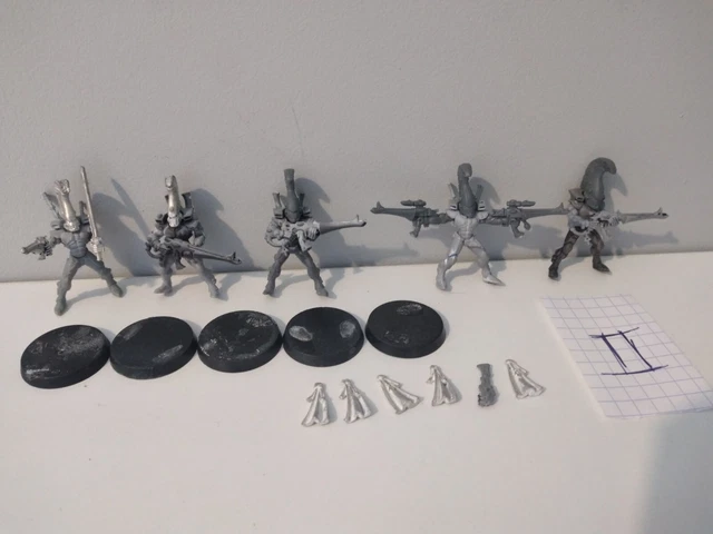 5 Vengeurs Eldars Warhammer 40000