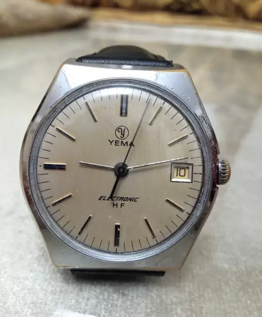 VINTAGE MONTRE YEMA ELECTRONIC HF 70's 2