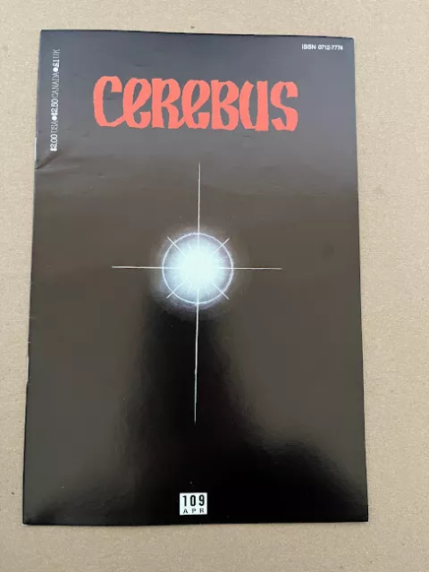 Cerebus # 109 Fine Dave Sim Aardvark-Vanaheim 1988