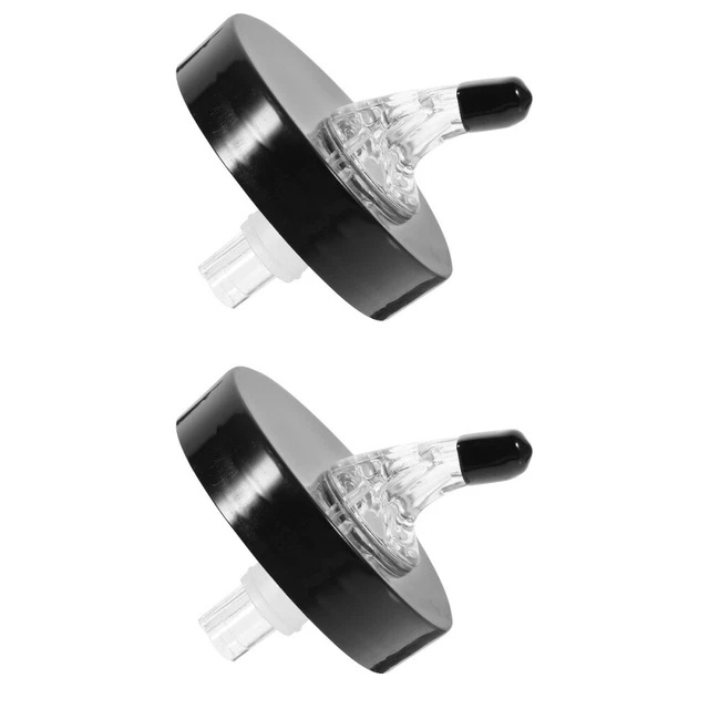 2 Count Wine Pour Spouts Jar Glass Dispenser Bottle Dispenser Oil Spout Lids
