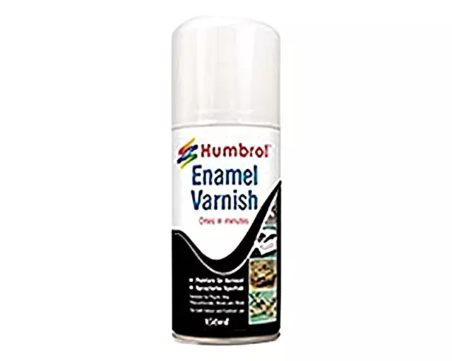 Humbrol Enamel Spray Vernis No.135 Vernis Satiné (150ml) AD6999 Modélisme