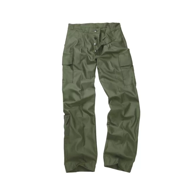 Dutch Army Trouser Original Military Vintage Combat Pant Multi Pocket Olive New