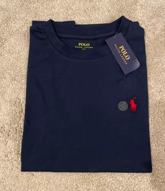 Polo Ralph Lauren Shirt Camicia Uomo Collo Crew Manica CORTA Adattamento Personalizzato 3