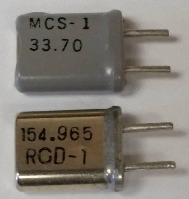 Regency/RS Police Scanner Crystals 10.7 iF - UHF VHF Any Frequency 40yr Supplier