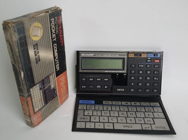 Testé VINTAGE SHARP Pocket Computer Assembler PC-G802
