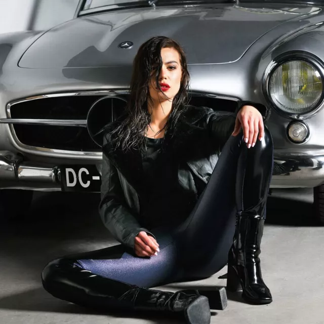 Patrice Catanzaro, Bridget, Pantalon sexy moulant en vinyle souple bicolore
