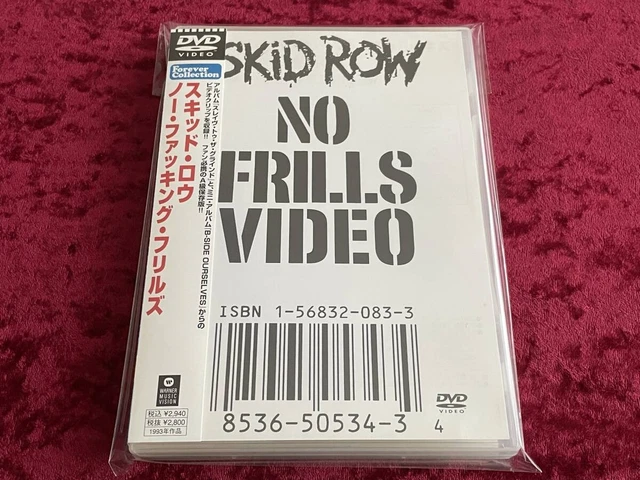 ミュージック Skid Row NO FRILLS VIDEO DVD Skid Row – No Frills Video – DVD (DVD-Video, NTSC, Reissue