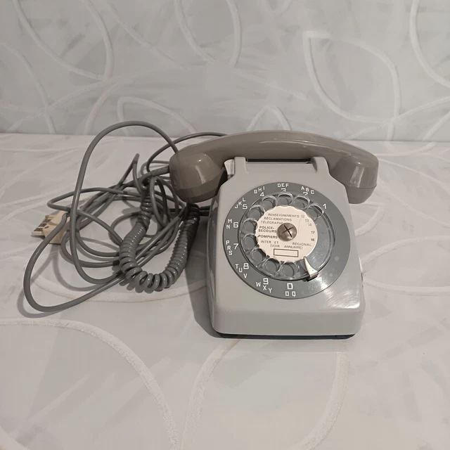 Téléphone vintage SOCOTEL S63 mural - Collection