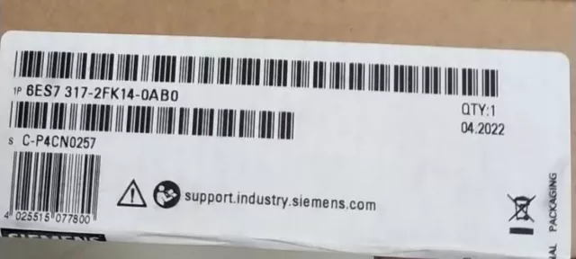 1PC Siemens 6ES7317-2FK14-0AB0 New In Box 6ES73172FK140AB0 Expedited Shipping