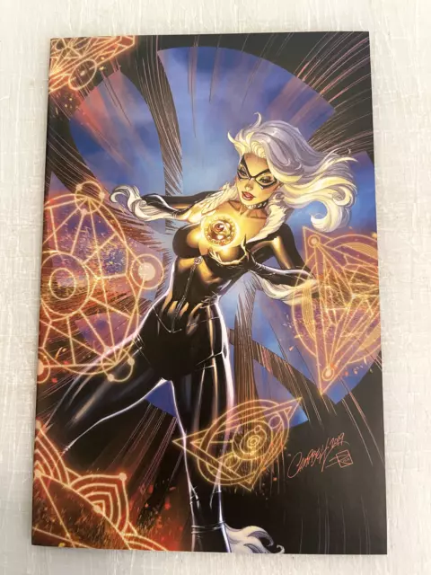 Black Cat 3 J Scott Campbell Virgin Variant 1:100 Marvel Comics 2019 Nm